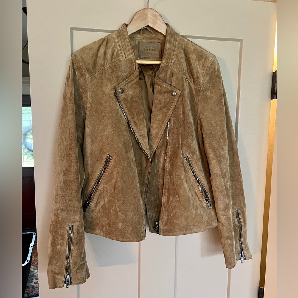 BlankNYC Tan Suede jacket